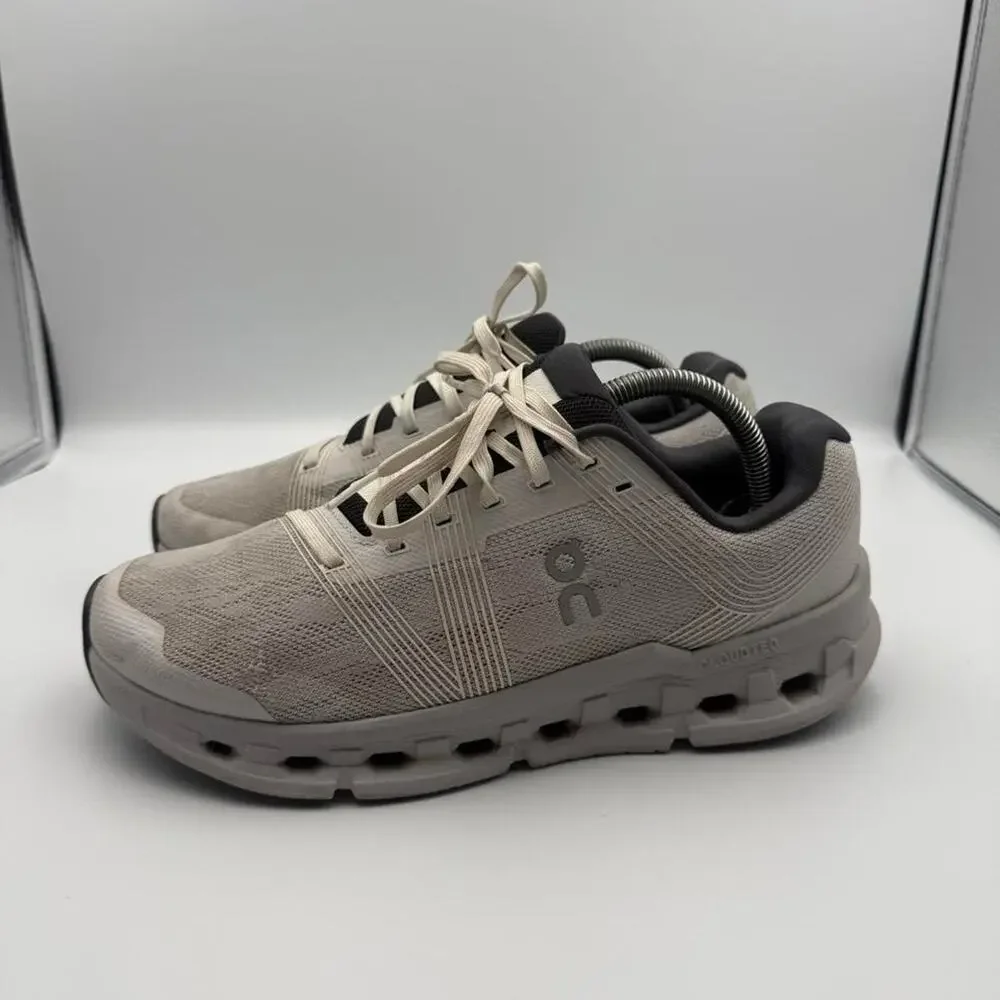 On Cloudgo Womens Size 10 W Gray White Athletic Running Shoes No box